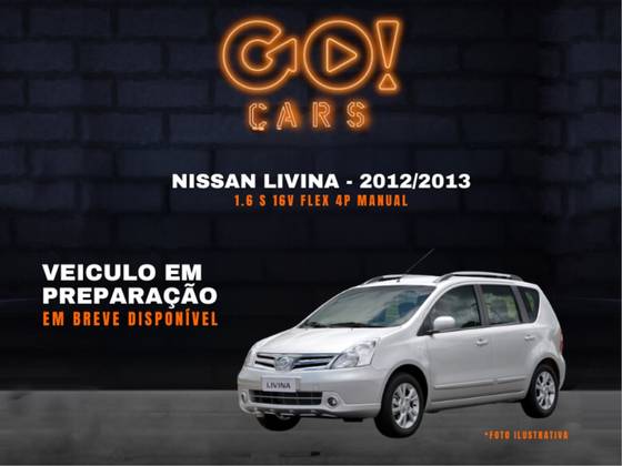 NISSAN LIVINA 1.6 S 16V FLEX 4P MANUAL